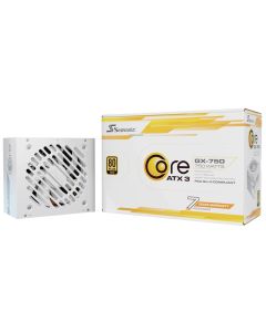 SEASONIC zdroj 650W Core GX-750, ATX 3.1, 80+ Gold, bílý