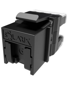 Solarix keystone c6 UTP RJ45 černý pro kleště  SXKJ-NA-BU SXKJ-6-UTP-BK-NA