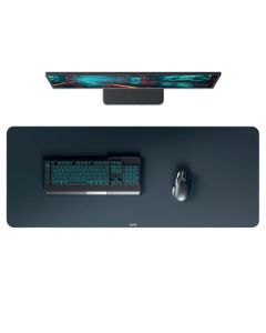 LEITZ podložka na stůl XL 100x40cm sametově šedá