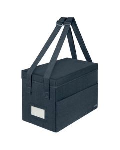 LEITZ kompaktní textilní box pro hot desking s víkem, 35,5 x š 20 x v 23,5 cm