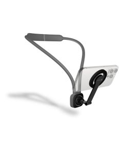 CONNECT IT MagSafe POV magnetický držák telefonu na krk ŠEDÝ