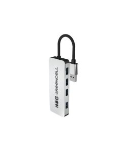 Green Cell USB-A 4v1 HUB (4×USB 3.0) – rychlý přenos 5 Gb/s, hliníkové pouzdro
