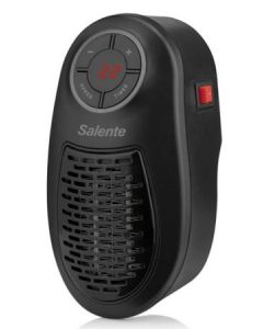 Salente HotHeat, teplovzdušný mini ventilátor, 500 W, černý