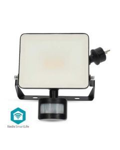 Nedis WIFILOFS21FBK Venkovní světlo Smartlife | Pohybový senzor | 1620 lm | Wi-Fi | 20 W | Hliník | Android™ / IOS
