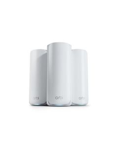 Netgear Orbi 770 Series Tri-Band WiFi 7 Mesh 3-pack (1 router + 2 satellites)