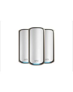 Netgear Orbi 970 Series Quad-Band WiFi 7 Mesh 3-pack (1 router + 2 satellites)