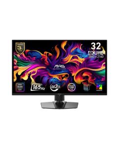 MSI Gaming monitor MAG 322UP QD-OLED E16 31,5" QD-OLED/3840x2160 UHD/165Hz/0,03ms/2xHDMI/DP/USB-C/Výšk.nast./Pivot/černá