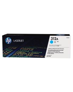 HP tisková kazeta CF381A azurová, originál