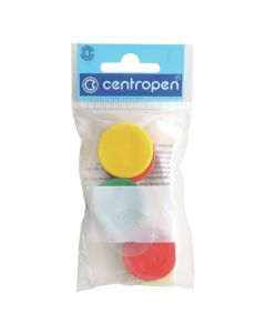 Magnety Centropen 9795, sada 6 ks, 4 barvy