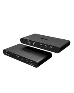 i-tec KVM Docking Station HDMI for 2 hosts, Power Delivery 2x 100W