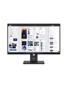 Lenovo LCD T32ud-40 31,5" IPS/3840x2160/6ms/350nits/3x USB-C/HDMI/DP/3x USB-A/RJ45/Pivot/Výškově nastavitelný/VESA/černá