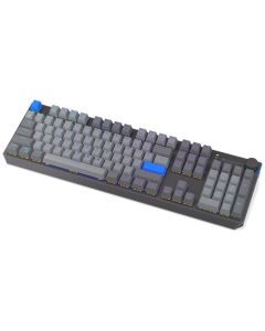 Endorfy Thock V2 Wireless US Klávesnice, herní, bezdrátová, mechanická, Endorfy Yellow,US layout,ARGB,hliníková,BT,2,4GHz USB,šedá