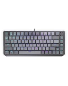 Endorfy Thock V2 75% Klávesnice, herní, drátová, mechanická, Endorfy Red, US layout, 75% velikost, ARGB, hliník, USB,šedá