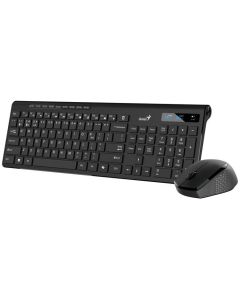 Genius SlimStar 8230 Set klávesnice a myši, bezdrátový, CZ+SK layout, Bluetooth, 2,4GHz, USB, Copilot, černý