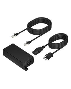 Poly PoE++ 65W 2.5G Adapter with 3.66m CAT6A kabel a napájecí adaptér
