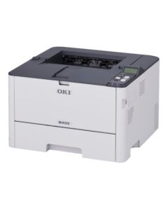 OKI B433dn A4, čb, 1200x1200, 40 ppm, USB 2.0, LAN, PCL 6, duplex