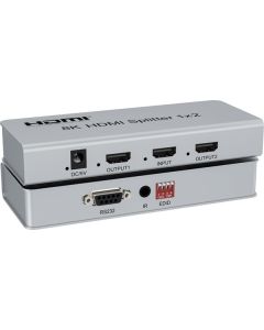 PremiumCord HDMI 2.1 splitter 1-2 porty, 8K@60Hz, 4K@120Hz, 1080p, HDR