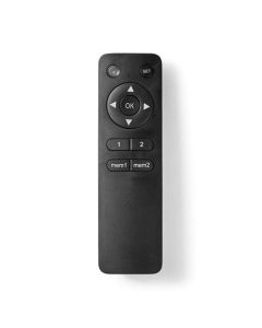 Nedis TVMTRC5800BK - Náhradní Dálkový Ovladač | pro Držák na TV | Pevný | 1 Zařízení | Rádiová Frekvence | Černá