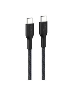 Belkin BOOST CHARGE™ PRO USB-C/USB-C kabel 240W, 1m, černý - odolný
