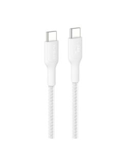 Belkin BOOST CHARGE™ PRO USB-C/USB-C kabel 240W, 1m, bílý - odolný