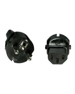 Premium Cord Adaptér CEE 7/7 male na IEC C13 female, napětí 230V, 10A