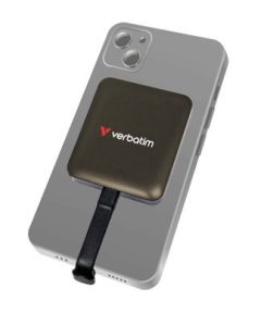 VERBATIM SnapBack SSD 2TB,USB-C, moka metalíza