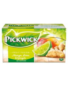 Ovocný čaj Pickwick mango se zázvorem, 20x 1,75 g