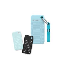 VERBATIM Pocket SSD 2TB, USB-C 3.2 Gen 2, modrá + 2x gumový obal