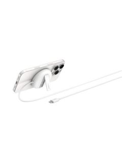 Belkin BOOST CHARGE™ PRO Qi2 15W Magnetická nabíjecí podložka, bez adaptéru, bílá