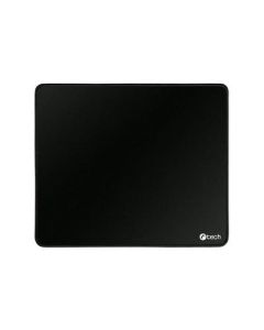 C-TECH podložka pod myš MP-01S-BK, černá, 240x200x4mm, obšité okraje