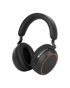 C-TECH sluchátka s mikrofonem Vortex (BHS-01), bezdrátová, Bluetooth 5.4, nabíjení USB-C, černá