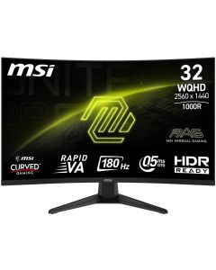 MSI Gaming MAG 325CQF/ 31,5"/ 2560x1440/ VA/ 0,5ms/ 180Hz/ 300cd/m2/ 3500:1/ HDMI/ DP/ VESA/ černý
