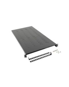 LANBERG 19" PEVNÁ POLICE 1200 MM ČERNÁ (1U/483X910 MM MAX. NOSNOST DO 25 KG, 4BODOVÁ MONTÁŽ)  