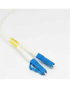 OPTIX LC/UPC-LC/UPC patchcord arm. bílý 9/125 1m 3mm B3 LSZH simplex