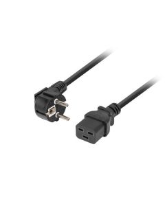 LANBERG IEC 320 C19 napájecí kabel 1.8M 16A VDE černý