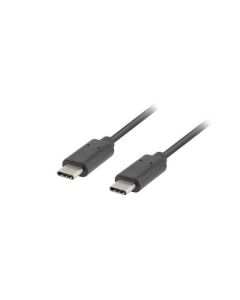 LANBERG KABEL USB-C M/M 2.0 1M ČERNÝ