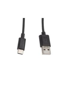LANBERG KABEL USB-C(M)->USB-A(M) 2.0 1M ČERNÝ
