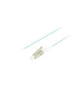 LANBERG PIGTAIL OPTICKÉ VLÁKNO MM LC/UPC OM3 EASY STRIP 50/125 2M AQUA