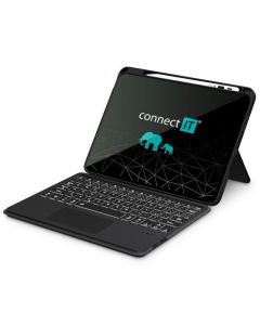 CONNECT IT TabCase podsvícená bezdrátová klávesnice s pouzdrem pro iPad 10.9" ČERNÁ