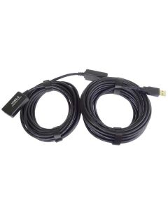 PremiumCord USB 2.0 repeater a prodlužovací kabel A/M-A/F 15m