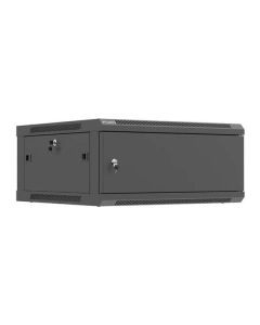 LANBERG INSTALAČNÍ SKŘÍŇ 19" 4U 600X600 ČERNÉ KOVOVÉ DVEŘE (PLOCHÉ BALENÍ)