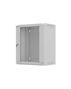 LANBERG 19" RACKOVÁ SKŘÍŇ 12U/540X350 (FLAT PACK) S PROSKLENÝMI DVEŘMI ŠEDÁ