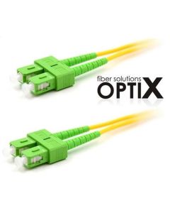 OPTIX SC/APC-SC/APC optický patch cord 09/125 0,5m G657A