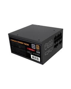 GEMBIRD Napájecí zdroj ATX 750W s aktivním PFC, 12 cm ventilátor, 80+ zlatá