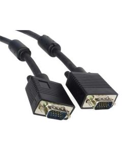 PremiumCord Kabel k monitoru HQ (Coax) 2x ferrit,SVGA 15p, DDC2,3xCoax+8žil, 15m