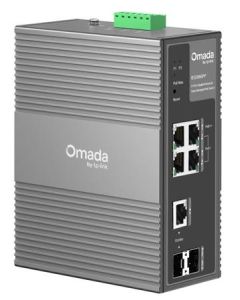 TP-Link IES206GPP Omada 6portový gigabitový průmyslový Easy Managed Switch s 3 porty PoE+ a 1 portem PoE++