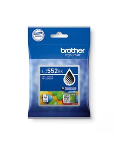 Brother LC-552BK (inkoust black, 550 str.)