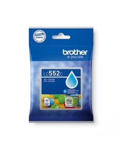 Brother LC-552C (inkoust cyan, 550 str.)