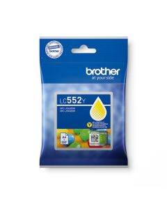 Brother LC-552Y (inkoust yellow, 550 str.)
