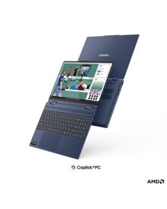 Lenovo IdeaPad 5 2-in-1 RyzenAI 7 445/Copilot+/16GB/SSD 512GB/15,3"/2,5K/OLED/touch/1100nitů/165Hz/Pero/WIN11 Home/modrá